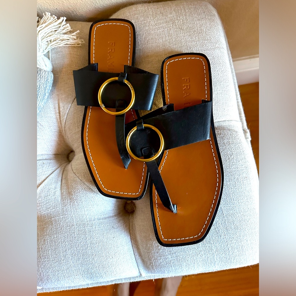 Frame sandals